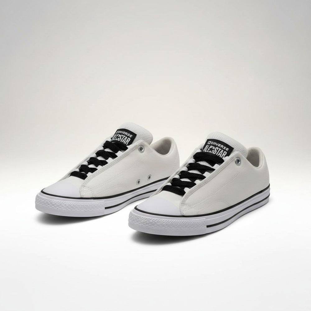 Converse White Sneakers - Men's 10.5 / Women's 12 - NWT